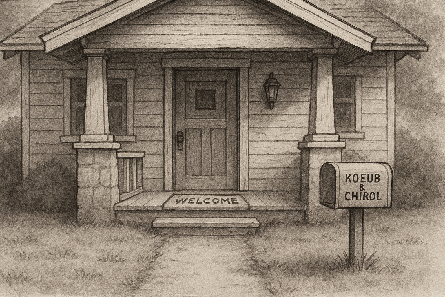 Secret scene 06 (house front)
